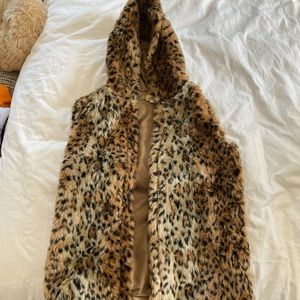 Leopard vest